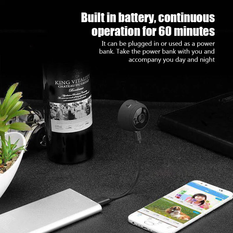 A9 Mini Camera WiFi Wireless Monitoring Security Protection Remote