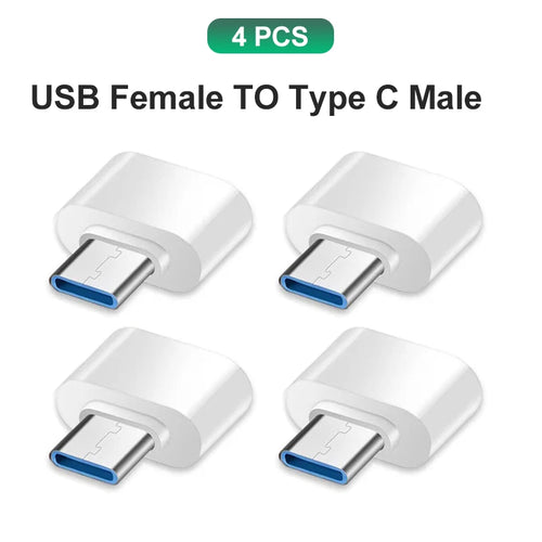 NNBILI Type C to USB Adapter 3.0 USB-C 3.1Male OTG A Female Data