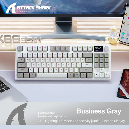 K86 Wireless Hot-Swappable Mechanical Keyboard Bluetooth/2.4g With