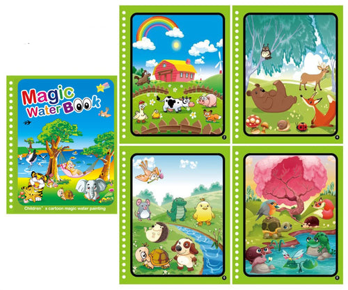 NEW Kids Magic Water Drawing Books Coloring Books Painting Toys for