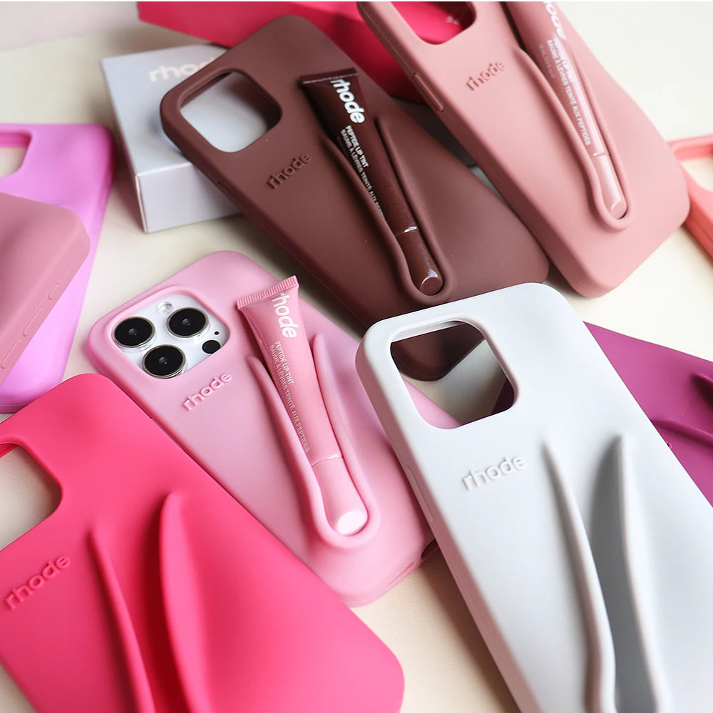 Ins Color Rhode Silicone Case Series for IPhone 16 15 14 13 12 11Pro