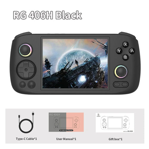 ANBERNIC RG406H RG 406H Handheld Game Console 4inch IPS Multi-touch