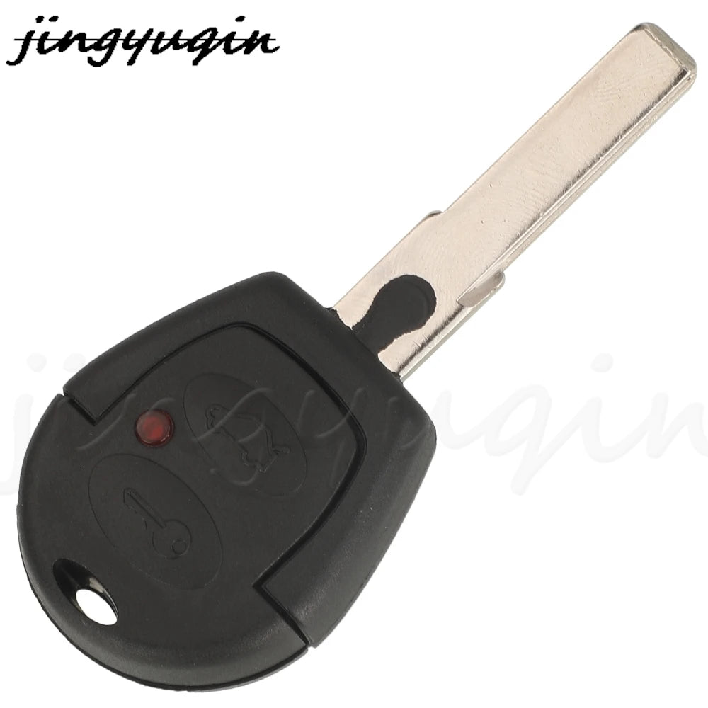 jingyuqin 2Buttons Remote Keyless Entry Car Key 433Mhz ID48 Chip For