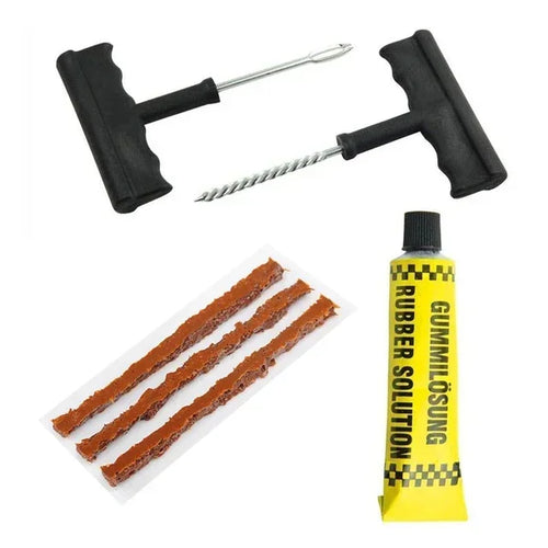 5-50Pc Car Tire Repair Tool Kit with Rubber Strips Tubeless Tyre