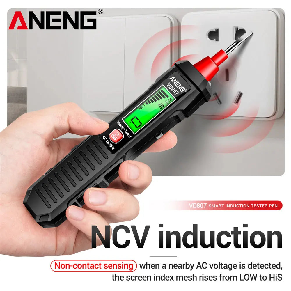 ANENG VD807 Digital Voltage Detectors Electric Tester Pen AC 24-300V
