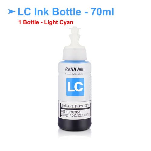 664 673 T673 Refill Dye Ink For Epson Eco Tank L805 L850 L810 L800