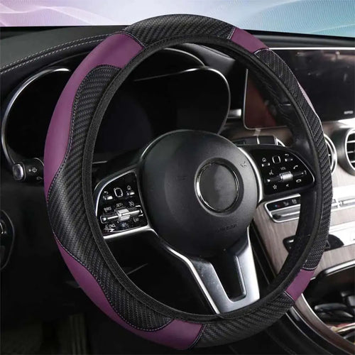 Non-inner-ring Automobile Steering Wheel Cover Leather Four Seasons