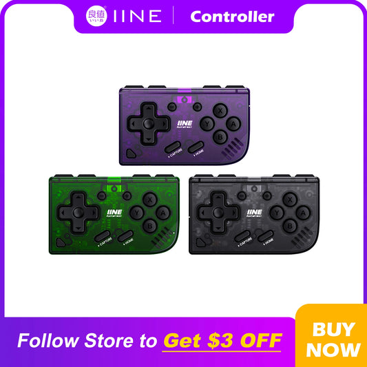 IINE Mini Retro Ananke Controller/ Turbo function & Interchangeable