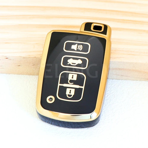 4 Buttons Car Key Case Cover For Toyota Camry Corolla RAV4 Highlander