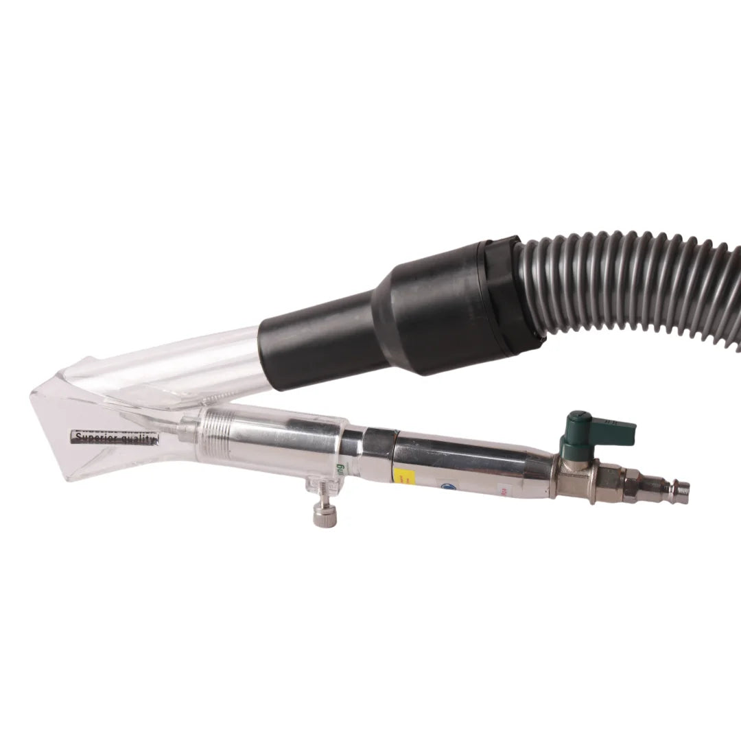 Hand-held beating vacuum tornado cleaning gun vacuum adapter