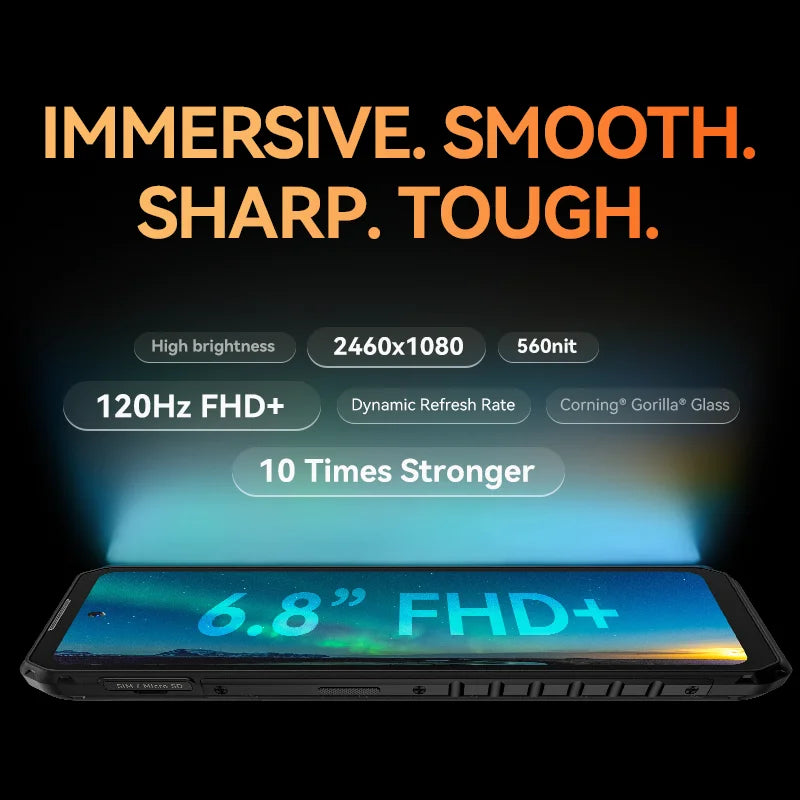 [World Premiere] IIIF150 B2 Pro Rugged Machine G99 120Hz 6.8'' Screen