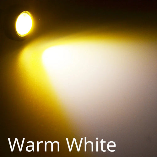 2Pcs Drl 18MM Car Eagle Eye Silver Shell DRL Led Daytime Running