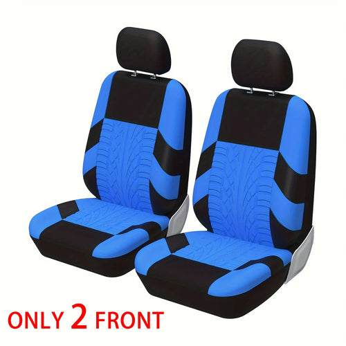 Car Seat Covers Full Set Front Split Rear Bench For Car Universal