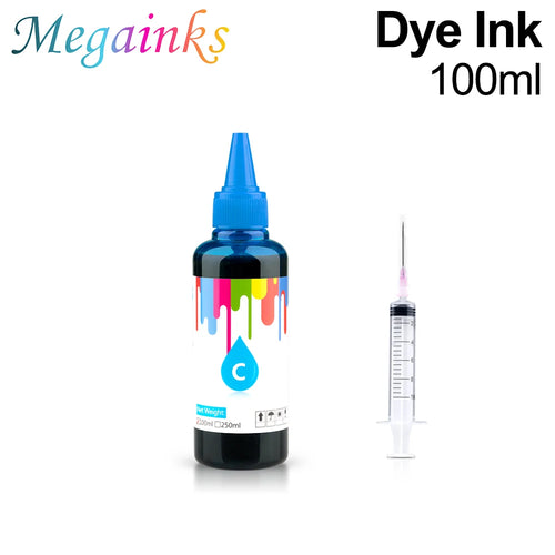 100ml Universal Dye Ink BK C M Y Kit Compatible For HP Canon Epson