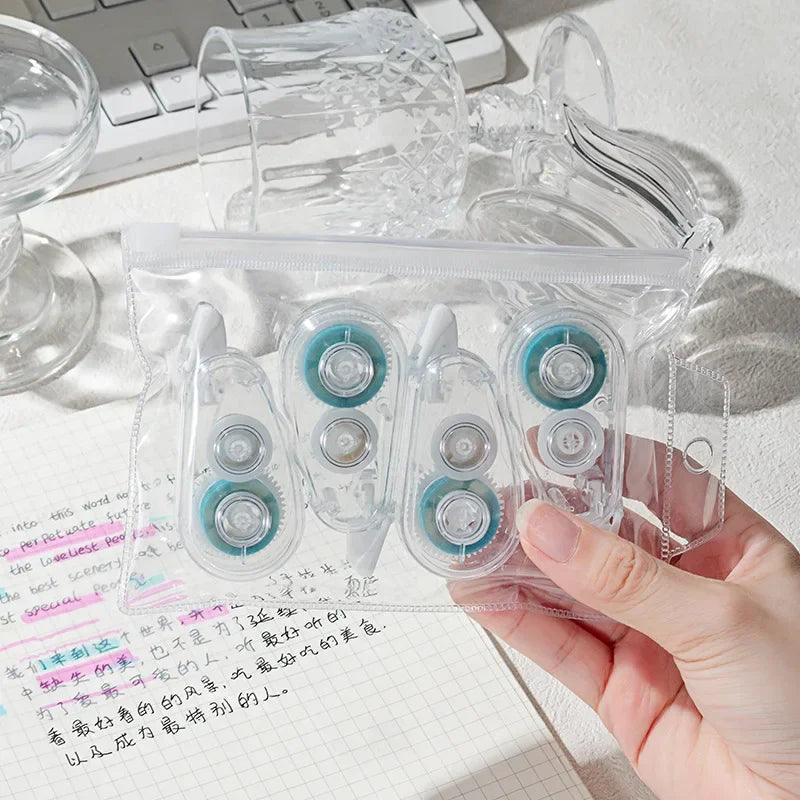 4pcs/set 5m*6mm Double Sided Adhesive Dots Glue Tape DIY Scrapbooking