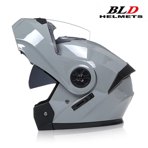 BLD Personalised Motorcycle Full Face Helmet Men Women Fashion Dual