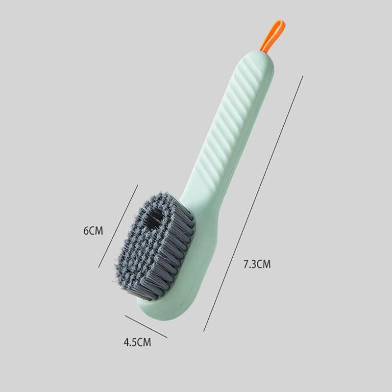 Liquid-Added Shoe Brush, Multifunctional Shoe Cleaning Brush Household