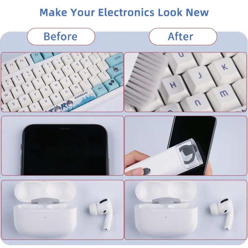 Keyboard Cleaning Kit 7-in-1 Laptops Cleaner with Keycap Puller,