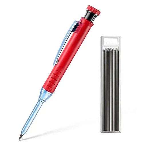 2pcs/set 2.8mm Carpenter Mechanical Pencil with Sharpener for