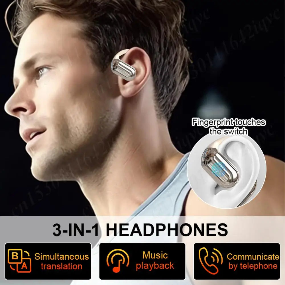 3-in-1 AI Translator Earbuds Wireless BT Translation Headphones 144