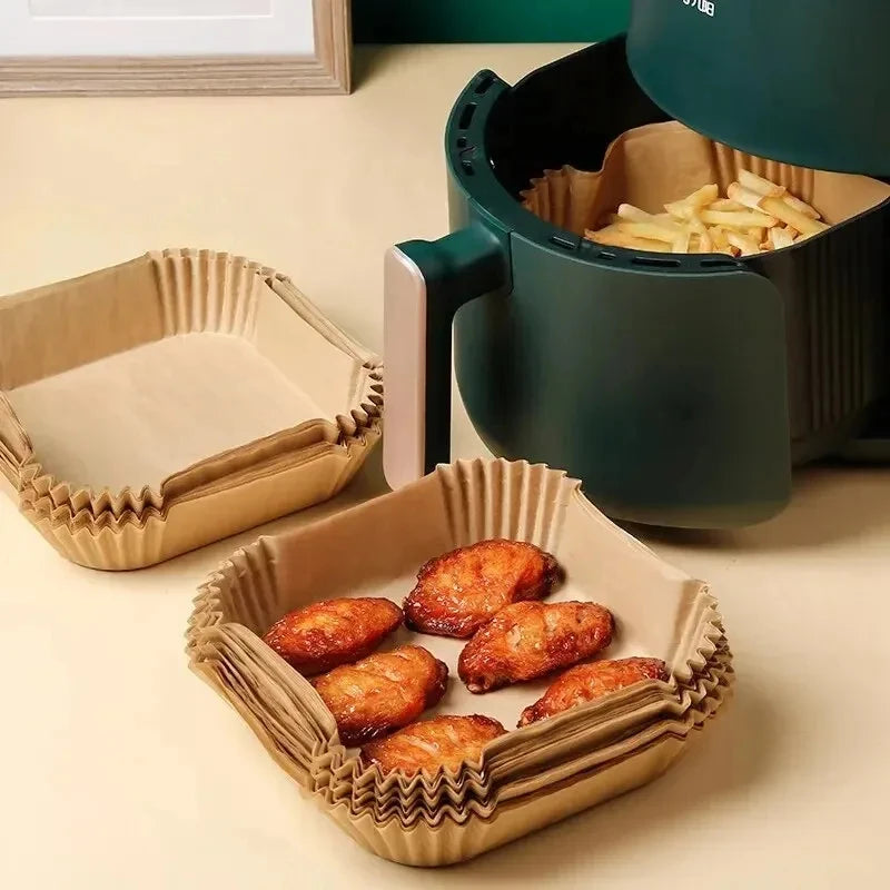 Air Fryer Paper Airfryer Disposable Containers Airfryer Baking Paper