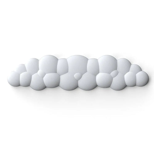 Mouse pad with wrist rest keyboard cloud anti-slip memory foam desktop