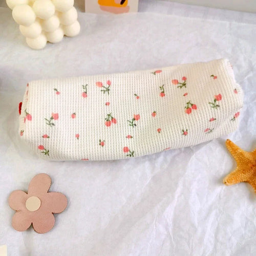 Cute Flower Pencil Bag The Small Fresh Pencil Case Kawaii Pencil Pouch