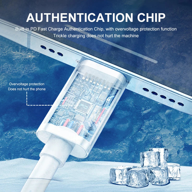 PD 20W Fast Charging Cable For Apple iPhone 14 13 12 11 Pro Max Plus