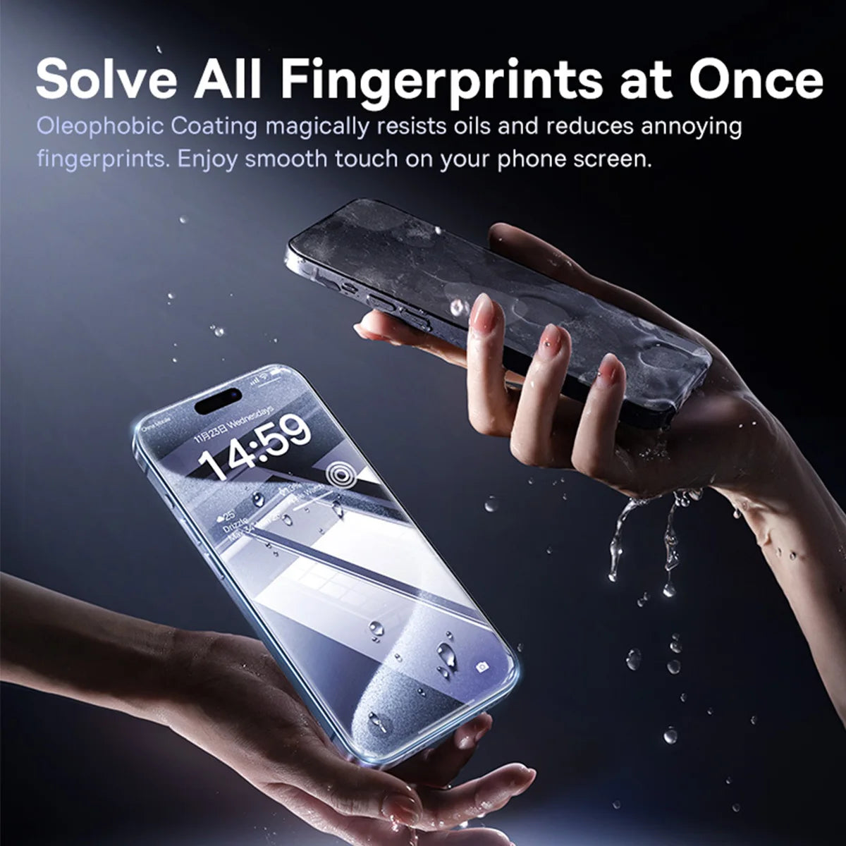 Baseus Tempered Glass for iPhone 16 Pro Max Plus Screen Protector for