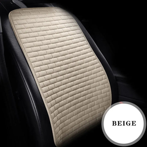 Car seat cover front/Rear Flax Seat Protect Cushion Automobile Seat