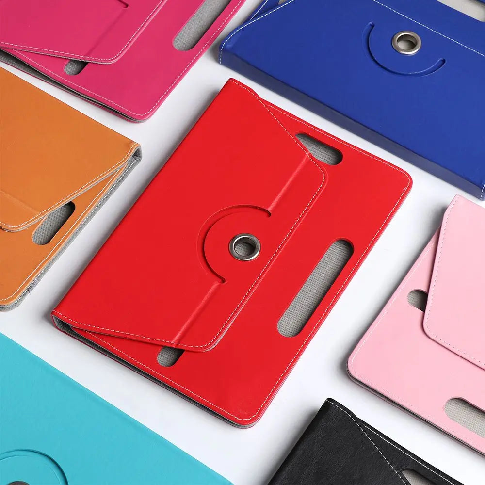 Pattern Hard Protective Shell Tablet Case Universal Cover PU Leather