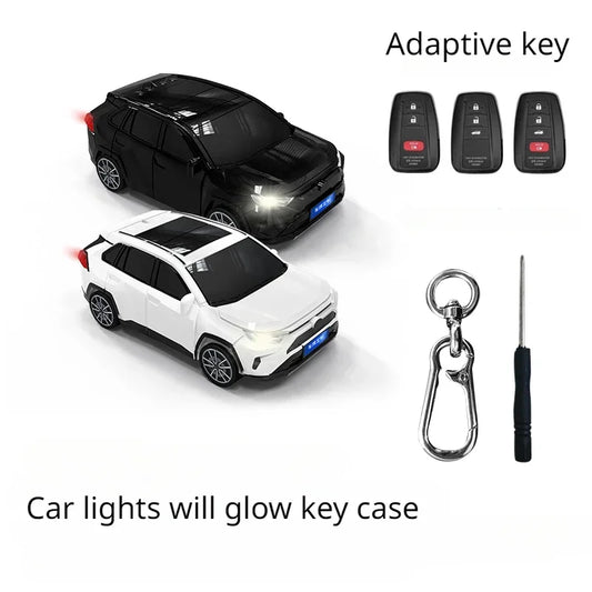 For Toyota RAV4 Key Case Car Model Case Remote Control Protective