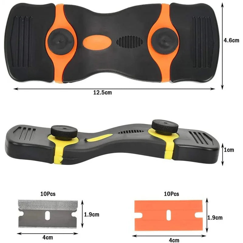 22Set of Plastic Scraper Automobile Sticker Remover Scraper Glass Hob