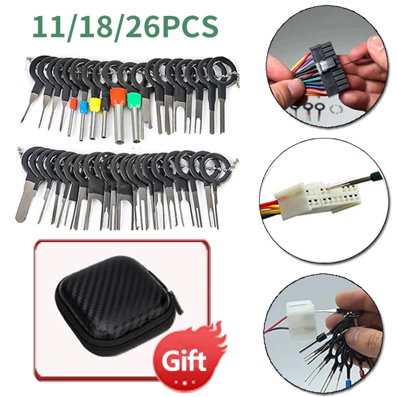 Car Terminal Removal Wire Plug Connector Lugs Extractor Puller Release