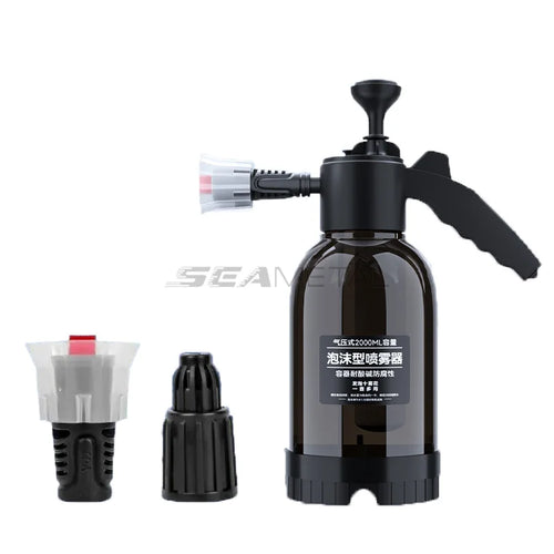 SEAMETAL 2L Hand Pump Foam Sprayer Pneumatic Washer Foam Snow Foam