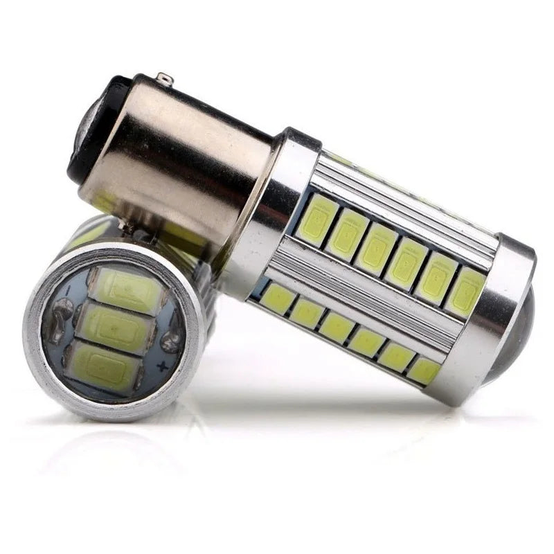 2x 1156 LED BA15S P21W PY21W BAY15D 5630 5730 33SMD LED Bulb BAU15S
