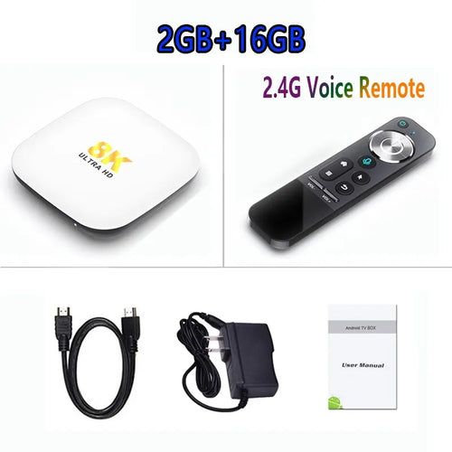 Android TV Box H96MAX M2 Android 13.0 RK3528 4GB RAM 64GB ROM Support