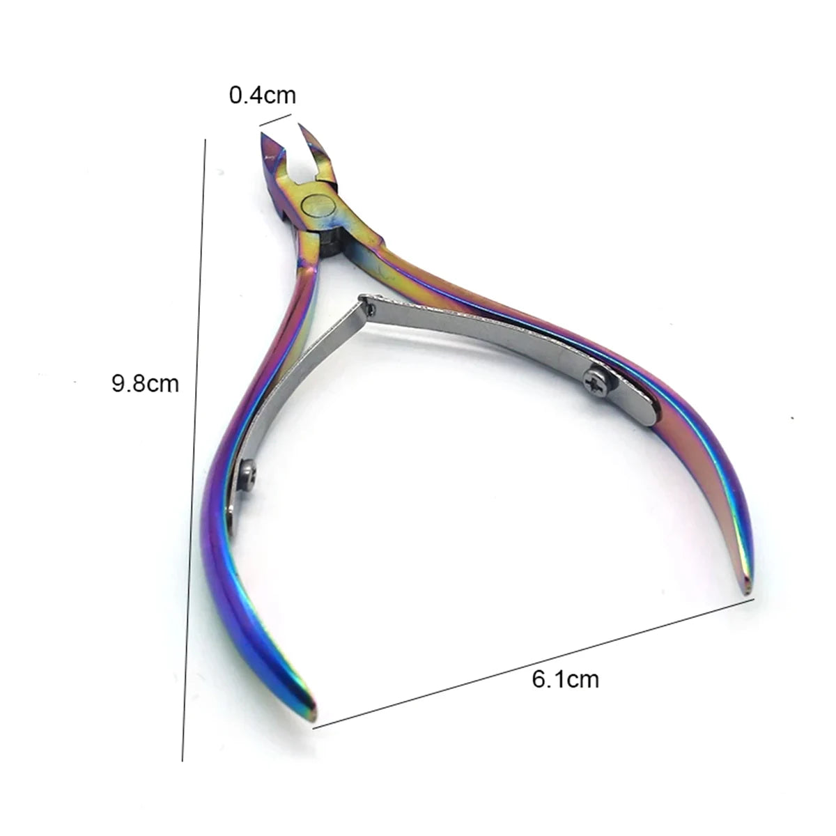 4 Pcs/Set Professional Stainless Steel Nail Cutter Scissor Nippers