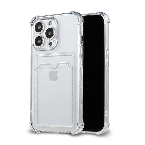 Transparent Card Slot Funda For Xiaomi Redmi Note 13 Pro 5G Case Note