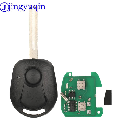jingyuqin 315/433/447Mhz ID60 Chip Remote Car Key Control For
