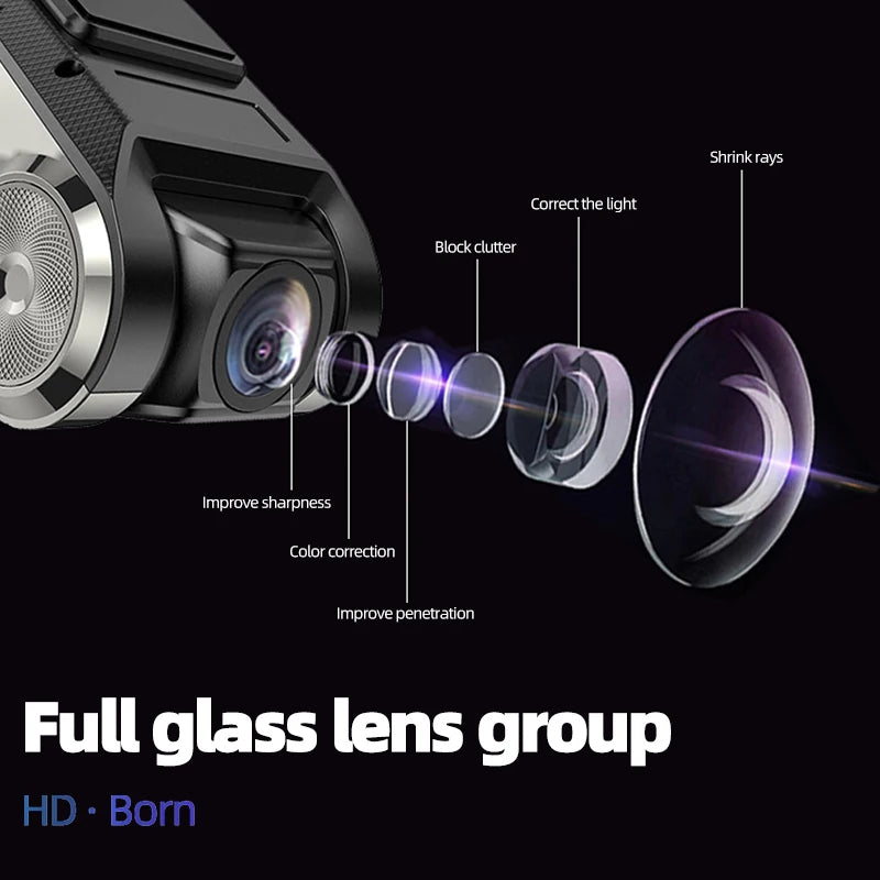 AA ADAS DVR Dash Camera Car DVR ADAS Dash cam / WIFI & Android Car