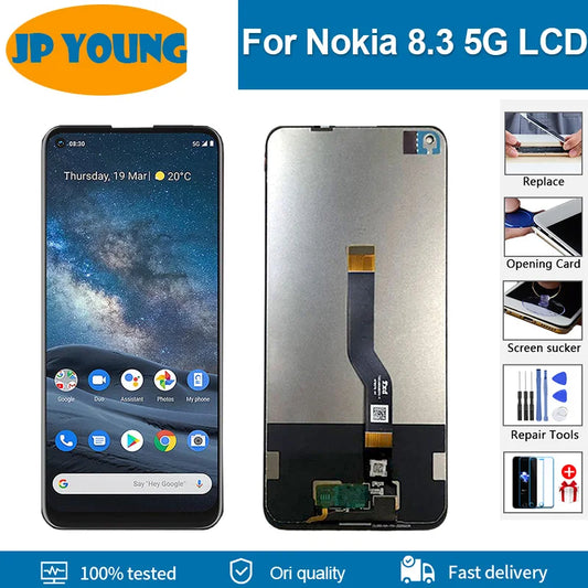 6.18" Original lcd Display For Nokia 8.3 5G LCD Display Touch Screen