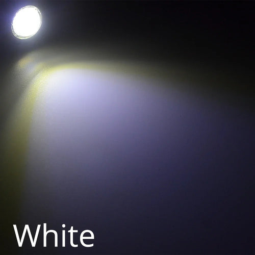 2Pcs Drl 18MM Car Eagle Eye Silver Shell DRL Led Daytime Running