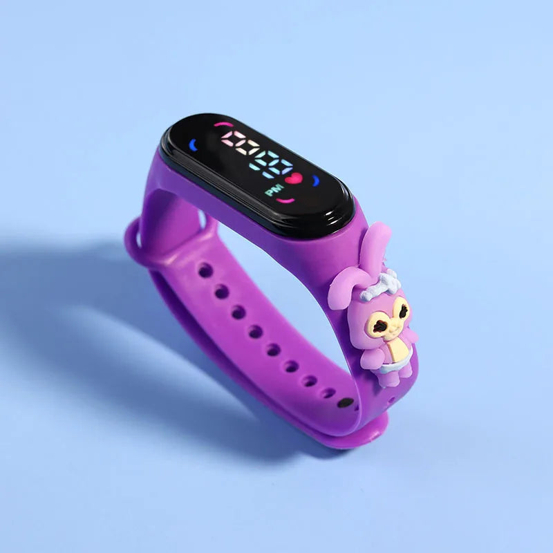 Fashion Mickey Children Watches For Girls Electronic Bracelet Sports