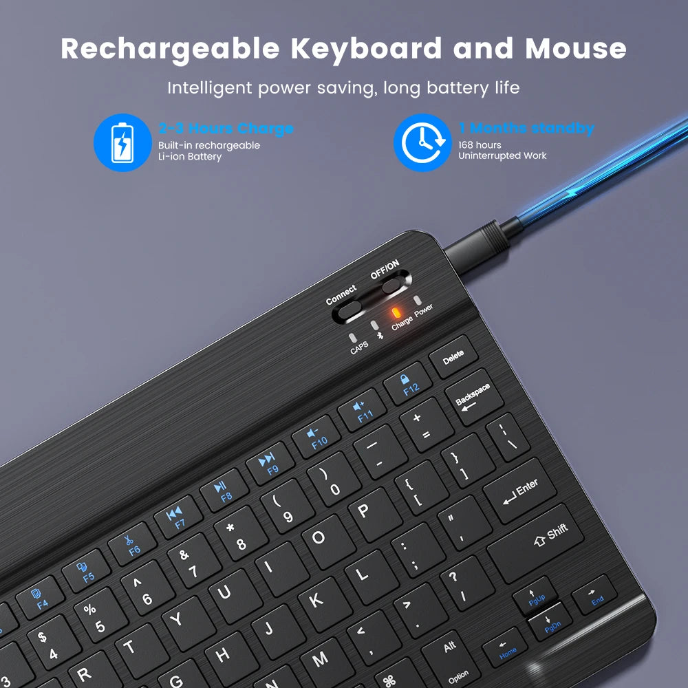 Wireless Keyboard Bluetooth-compatible Keyboard For Android IOS
