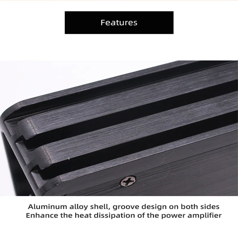Class AB 4*60W Car Power Amplifier Non-Destructive Installation DSP