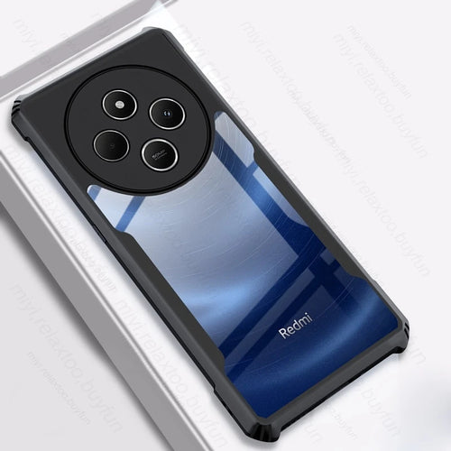 Clear Acrylic Armor Shockproof Coque For Xiaomi Redmi 14C 4G