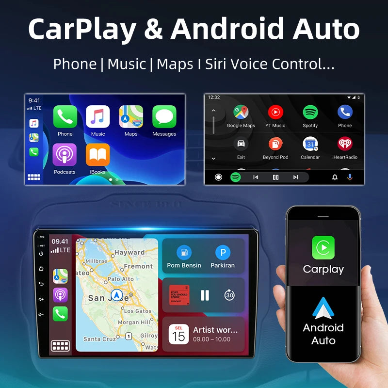 Srnubi Android Car Radio For Suzuki SX4 2006 - 2014 For Fiat Sedici