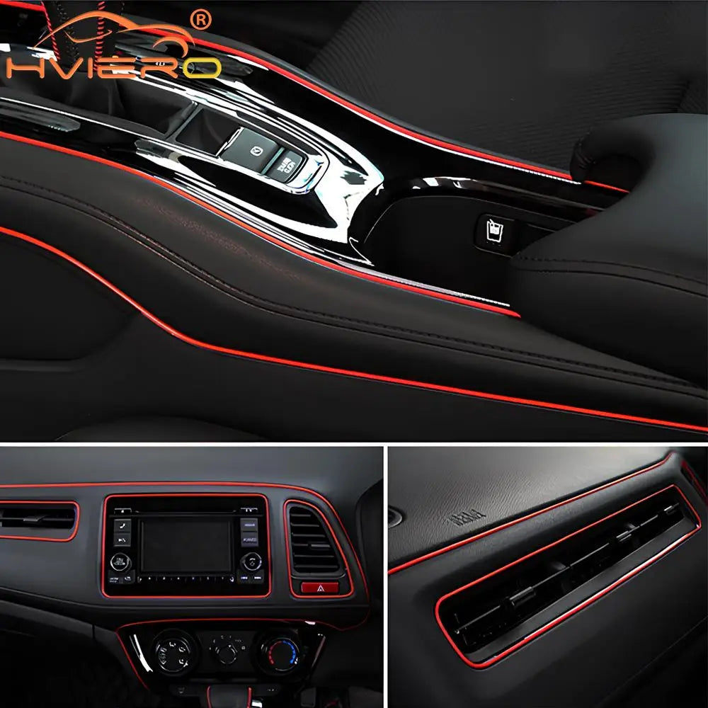 Car Moulding Decoration Flexible Strips 5M Interior Auto Mouldings Car