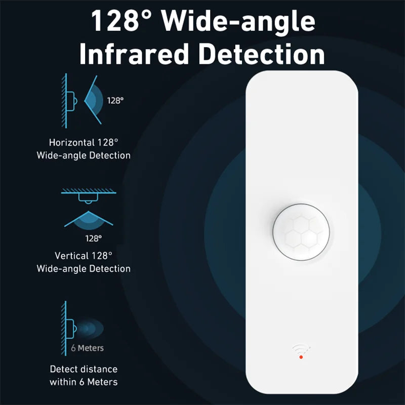 Tuya WiFi Zigbee PIR Motion Sensor Smart Home Human Body Infrared